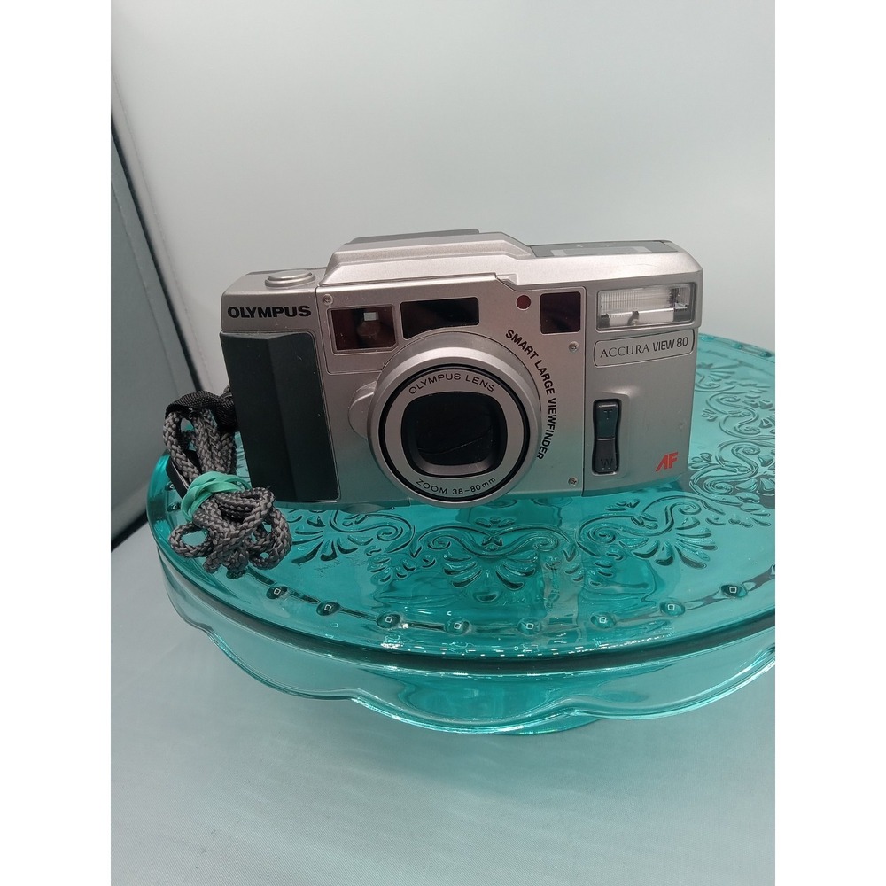 Olympus Accura View 80 QD 35mm Film Camera Point & Shoot Tested Works Read